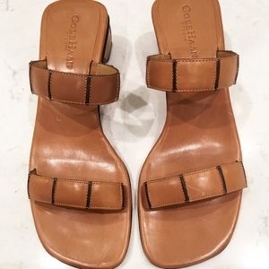 Cole Haan Brown Leather Summer Sandal